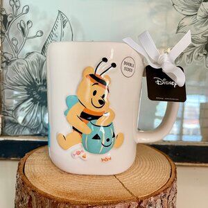 NEW WITH TAGS Rae Dunn & Disney Winnie the Pooh Halloween Mug - Pooh as a Bee